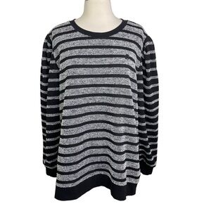 Stitch Fix l Karl Lagerfeld Paris Striped Sweater, 1X